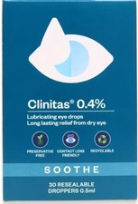 Eye Drops - Clinitas Soothe