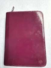 Mulberry Pocket Patent Book Agenda Diary Notebook - Plum PRICE DROP ?