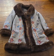 Afghani Sheepskin Wool Afghan