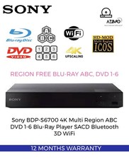 Sony BDP-S6700 4K Multi Region