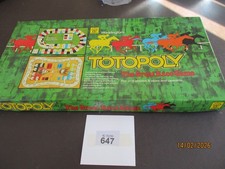 Totopoly Board Game Vintage