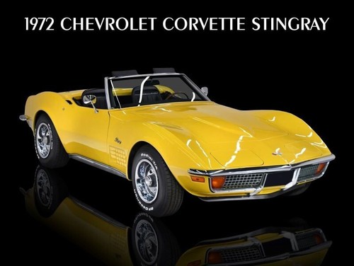 1972 chevrolet corvette - 1972,