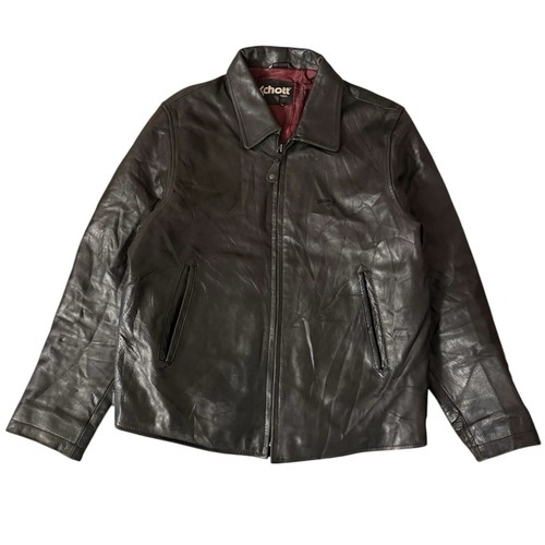 Schott leather jacket mens - schott, xl