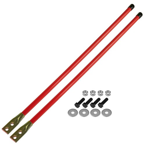 Snow plow blade - guide, markers