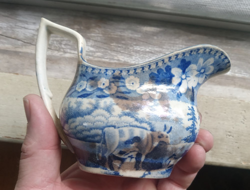1820s blue pearlware - blue,