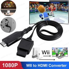 WII to HDMI Cable Converter Full HD 1080P WII to HDMI Wii 2 HDMI Converter UK