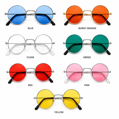 John lennon round glasses - glasses, 60s
