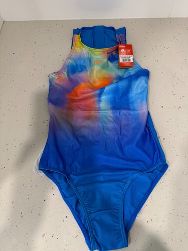 Speedo junior girls printed - speedo,