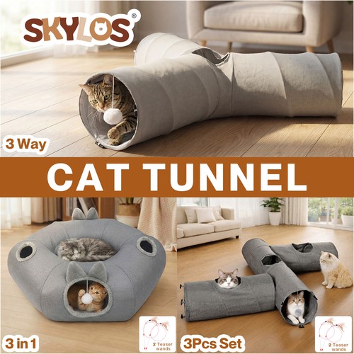 Skylos cat tunnel foldable - cat,