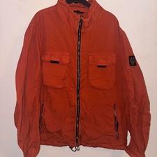 Belstaff Men's Orange Shell Jacket