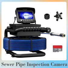 Sewer Pipe Inspection Camera DVR IP68 Drain Sewer Pipeline Industrial Endoscope