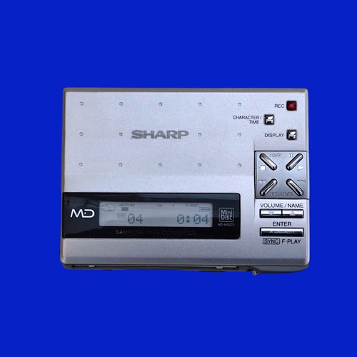 Sharp ms200 minidisc - sharp,