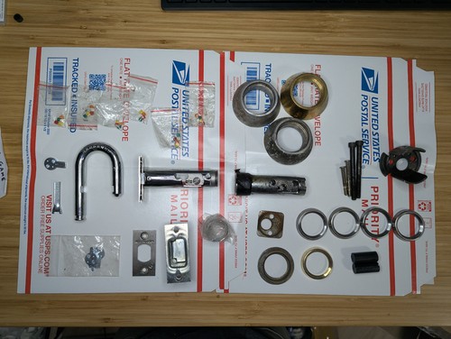 Mul lock hardware parts - parts, lot