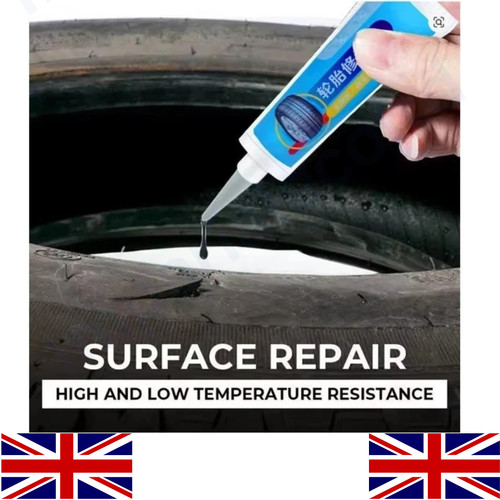 Tire repair black - glue, liquid