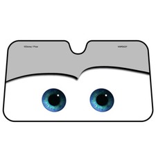 Foldable Cartoon Gray Eyes Car