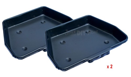 Deep metal ashpan ash pan - 11",