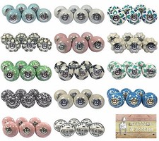 Ceramic knobs in sets of 6