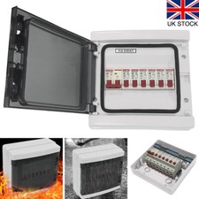 Consumer Unit Fuse Box 8 MCB 8