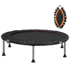 40'' / 48'' Foldable Mini Trampoline Fitness Jumper Rebounder Bouncer Exercise