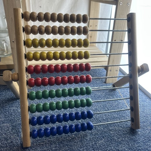 Ikea wooden abacus - abacus, traditional