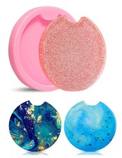 Coaster Cup Mat Mold Round