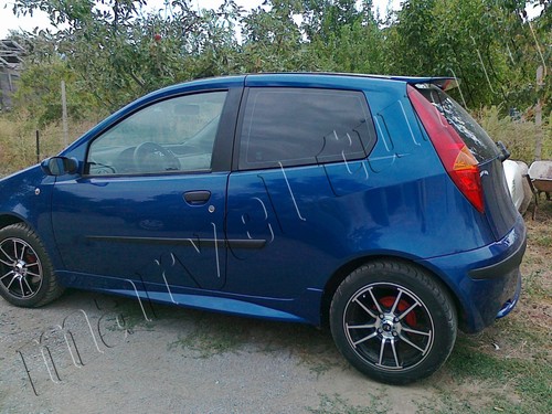 Rear roof spoiler - roof, fiat