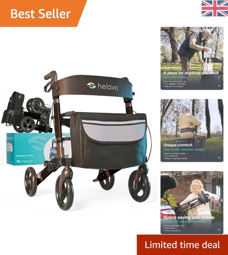 Foldable wheel walker - walker, with