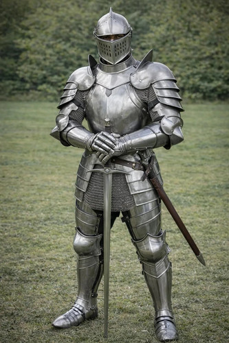 Medieval knight full plate - full,