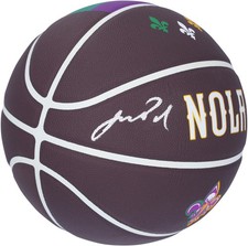 Jordan Poole New Orleans Pelicans Autographed Wilson City Collector Basketball