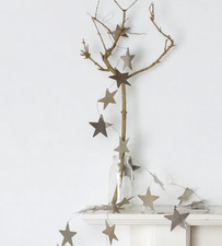 Silver Star Garland, Metal