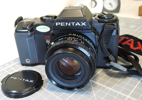 Pentax film camera with - pentax, a3