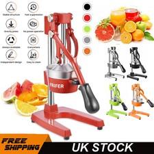 Manual Fruit Juicer Commercial Grade Citrus Juicer Hand Press Juice Squeezer UK