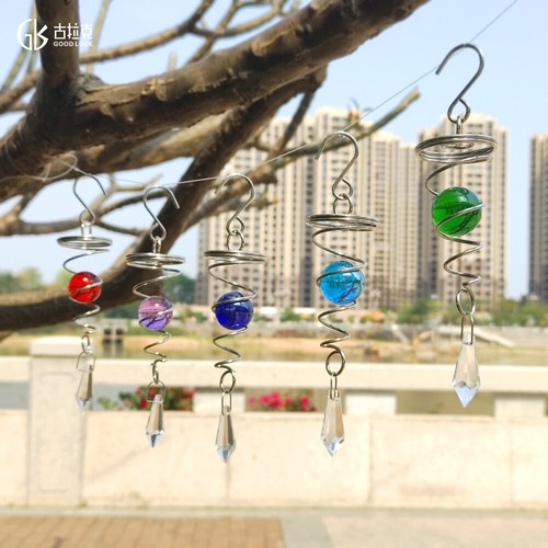 1pcs spiral wind spinners with - 1pcs,