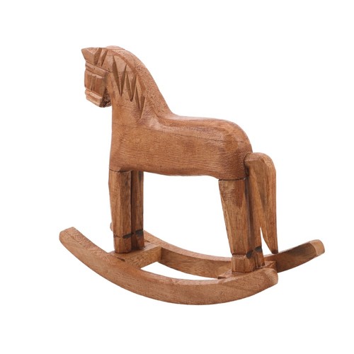 Handmade wooden horse - wooden,