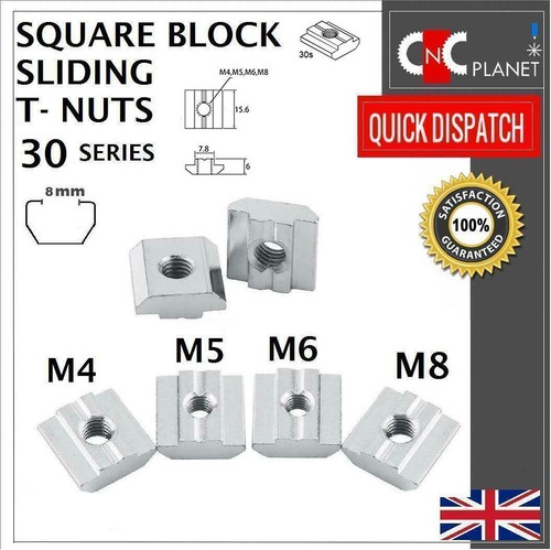 Series m6 m8 square - 30,