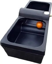 Titan 30 Gallon Horse Cattle Drinker Agricultural Water Trough (Black)