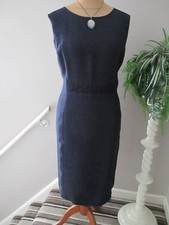 JACQUES VERT NAVY DRESS SIZE