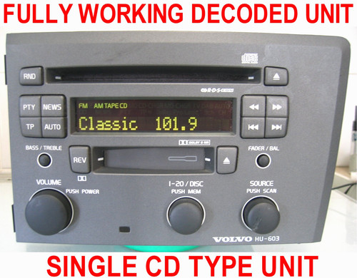 Volvo 603 hu603 tape - hu-603,