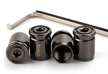 Black chrome alloy locking - alloy,
