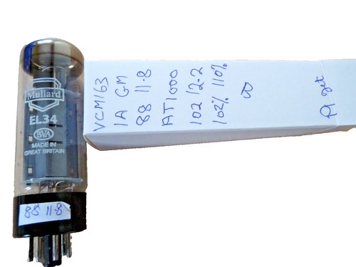 Mullard el34 code xf4 b5j2 - el34,
