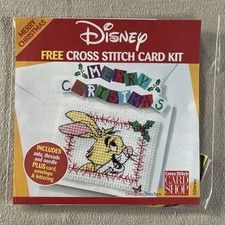 Cross Stitch Card Shop - Merry Christmas- Disney Cross Stitch Card Kit