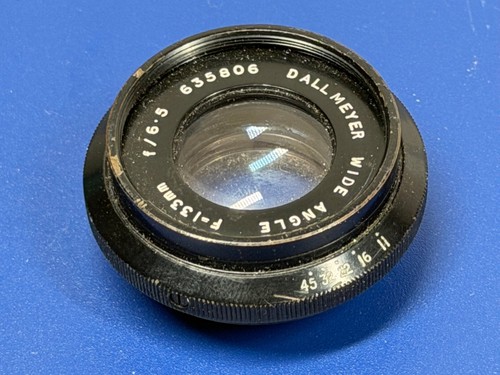 Dallmeyer wide angle lens - dallmeyer,