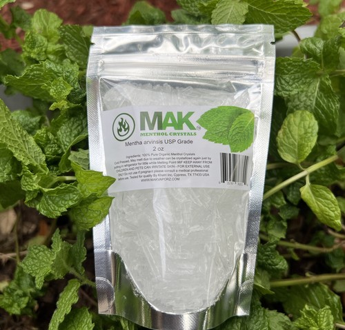Mak menthol crystals 100 - crystals, pure