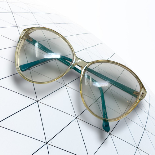 Vintage jazz teal clear - 80's,