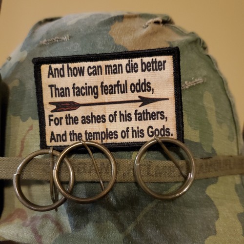 How can man die - how, morale