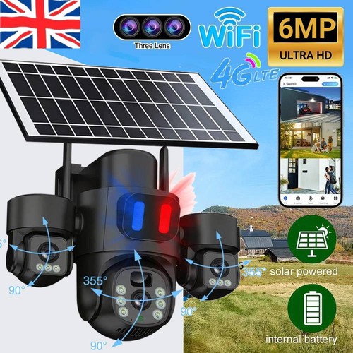 Lens 9mp wireless wifi - 9mp, solar