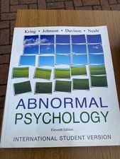 Abnormal Psychology Eleventh