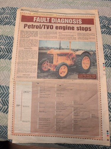 Vintage fordson tractor engine - vintage,