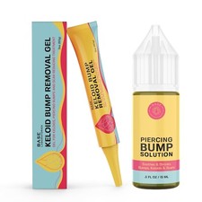 Base Labs Piercing Keloid Bump Duo | Piercing Bump Solution + Keloid Bump Gel