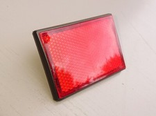 HONDA CB125TD CB250N CB400N DELUXE SUPERDREAM - NEW REAR MUDGUARD RED REFLECTOR